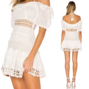 Free People Cruel Intentions Mini Dress in Ivory
